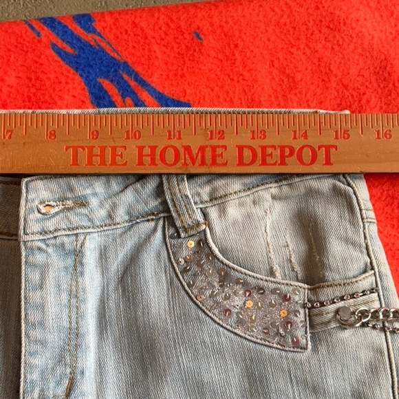 King Ranch Shop STYLE New York Paris Embellished Jeans Size 4, NWT - Picture 12 of 16